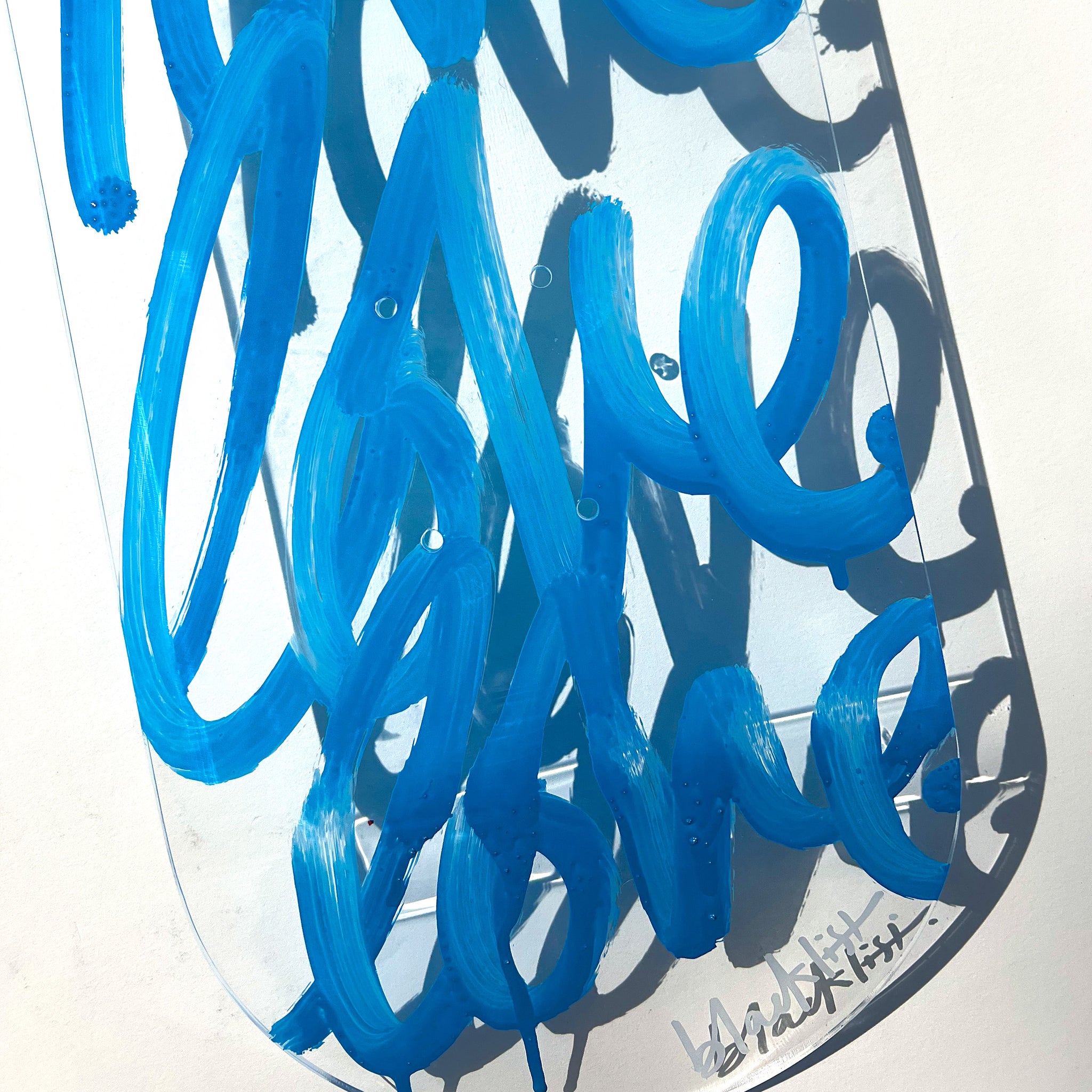 "LOVE" ACRYLIC SKATEBOARD